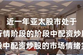 近一年亚太股市处于结构性行情阶段的阶段中配资炒股的市场情绪实